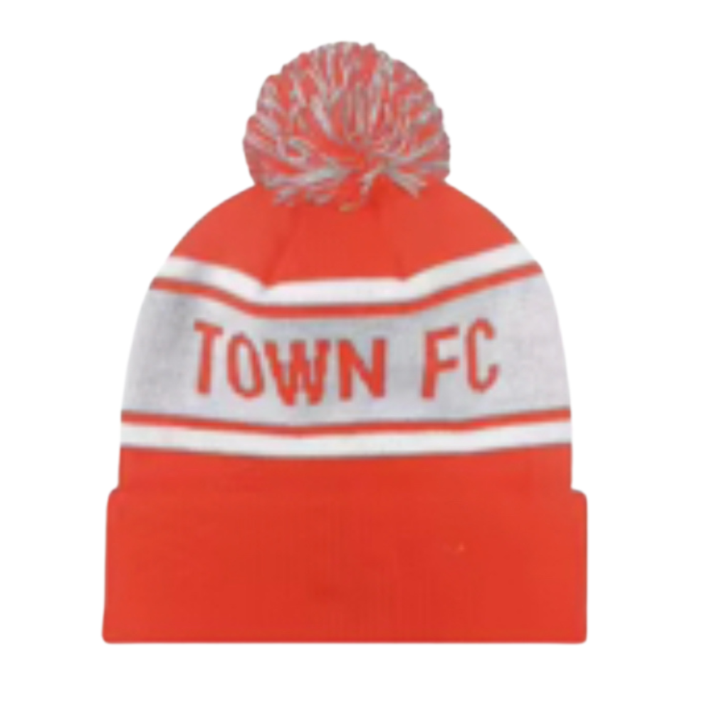 NEW - COMING SOON - RTFC Bobble Hats Orange