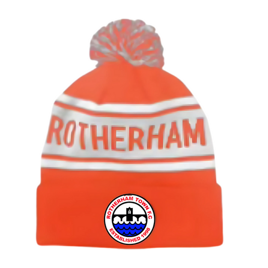 NEW - COMING SOON - RTFC Bobble Hats Orange