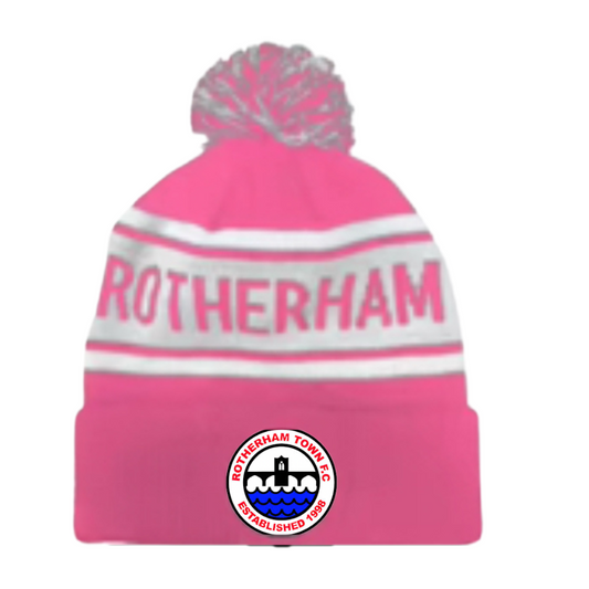 NEW - COMING SOON - RTFC Bobble Hats Pink