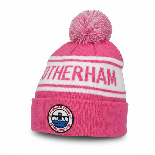 NEW - RTFC Bobble Hats Pink