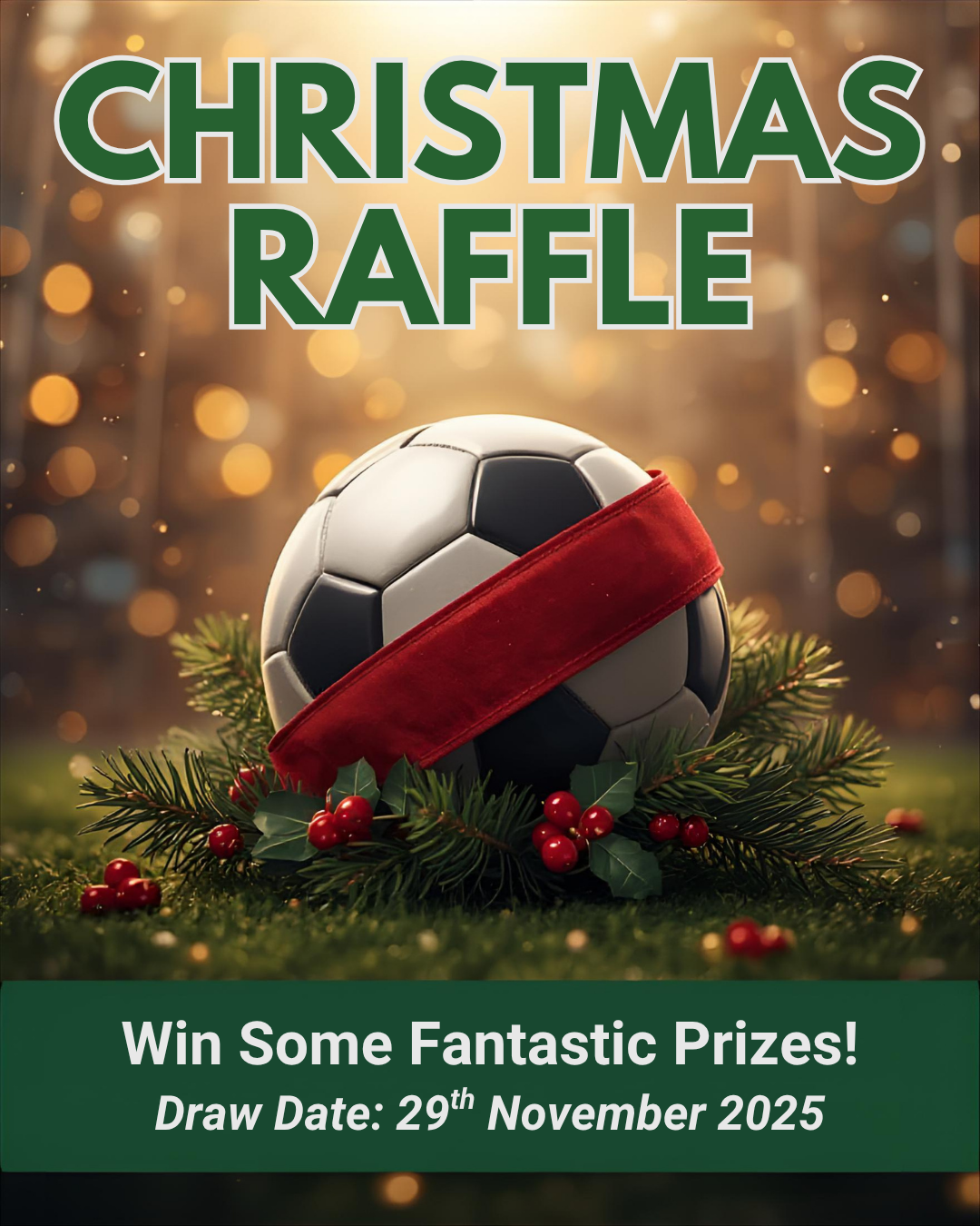 Christmas Raffle Tickets 2025
