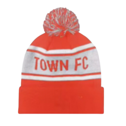 NEW - COMING SOON - RTFC Bobble Hats Orange